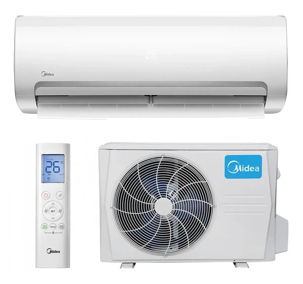  Midea | 1.5 ton Non-Inverter AC 18CRN | Air Conditioner