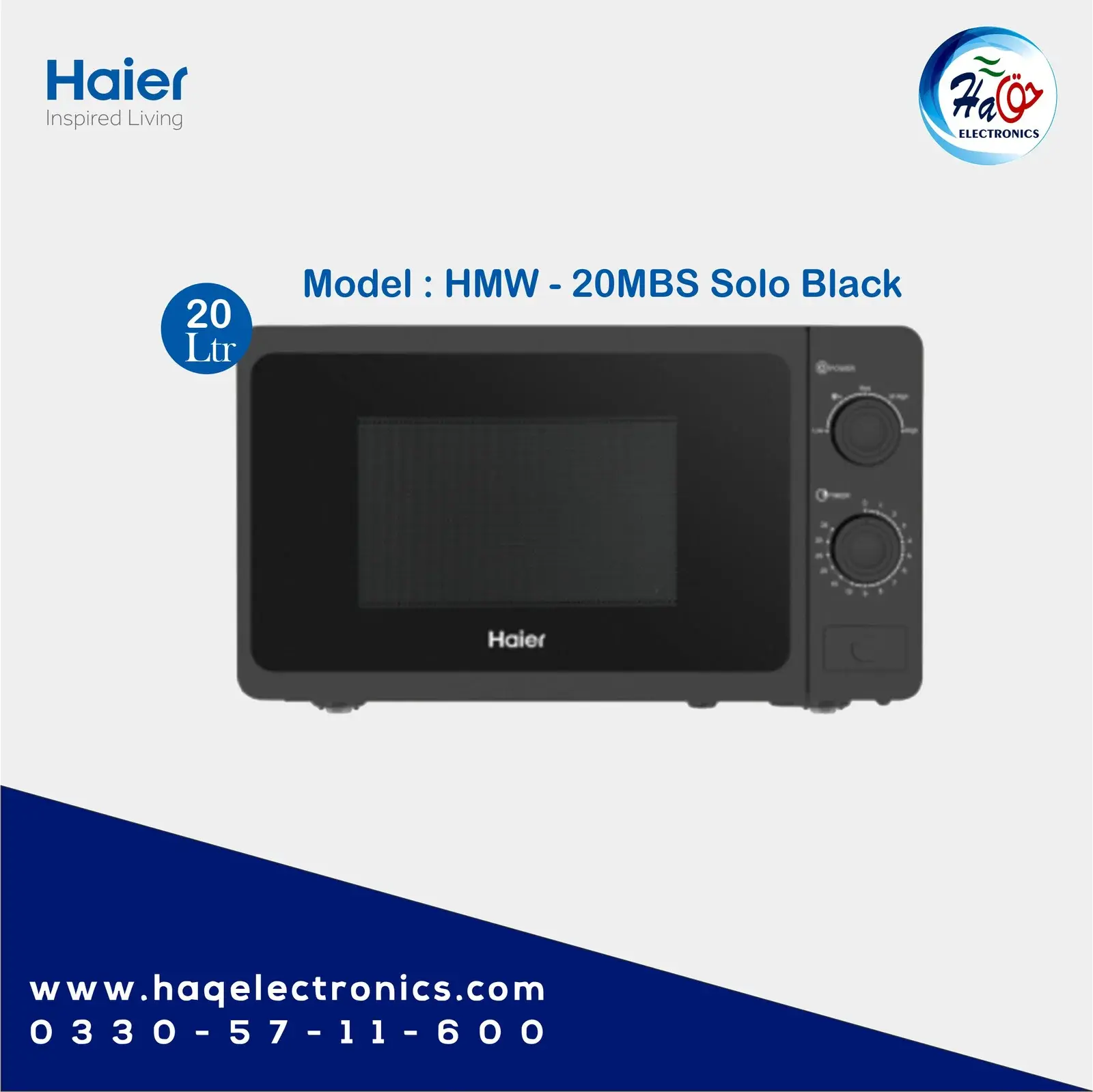 Haier Microwave Oven HMW-20MBS.