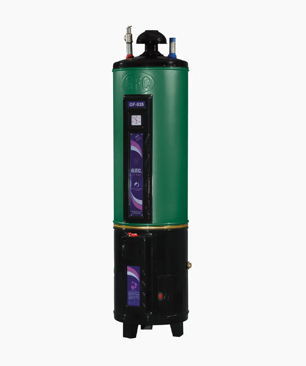 GF-925 Gas Geyser Double Action / Two in One Double Element