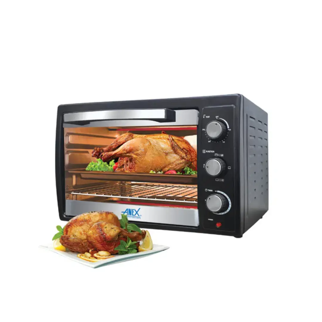 Anex | AG-1070 | Deluxe Oven Toaster With Bar B Q Grill |