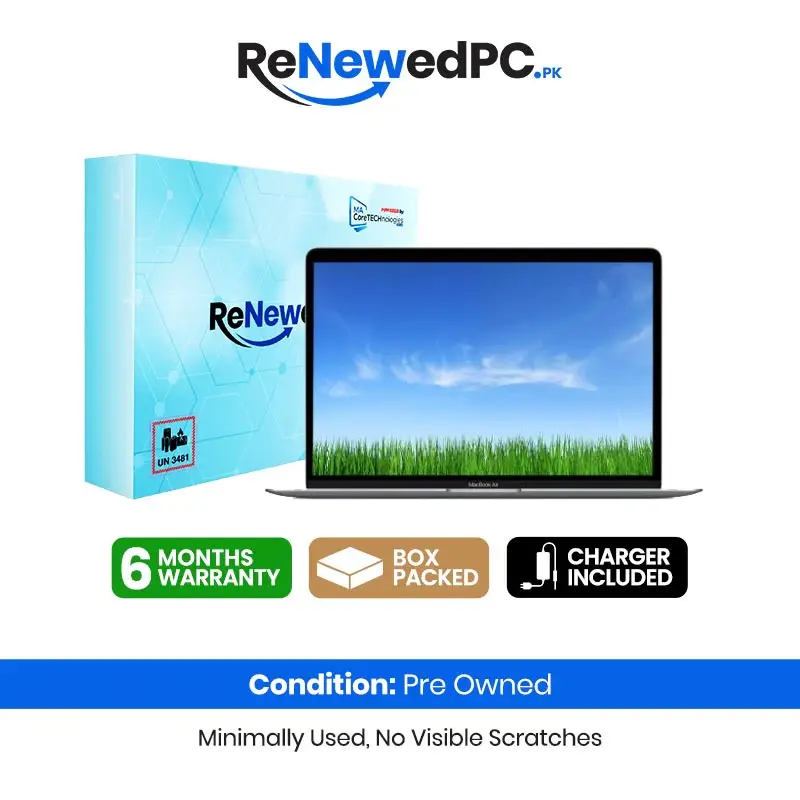 Apple MacBook Air 2020  (Used) Intel Core i7 16/512 | 244 Cycles | Space Grey - Code: RNMB0014 | Renewed Pc