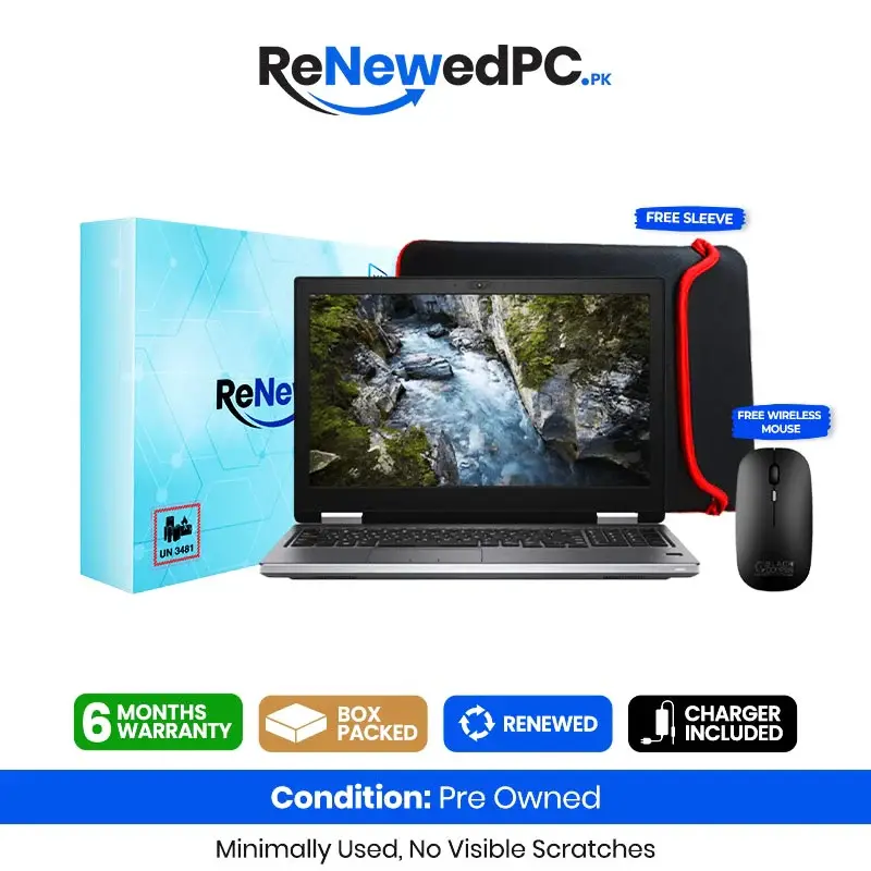 Dell Precision 7540 | Core i7 | 9th Gen | 16GB RAM | 512GB SSD | NVIDIA Quadro T2000 | 15" Display