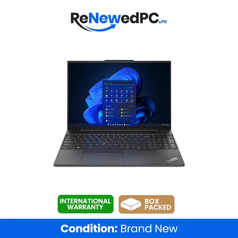 Lenovo ThinkPad E16 Gen 1 | Ryzen 5 7530U | 7th Gen | 8GB RAM | 512GB SSD | 16" Display | Renewed Pc