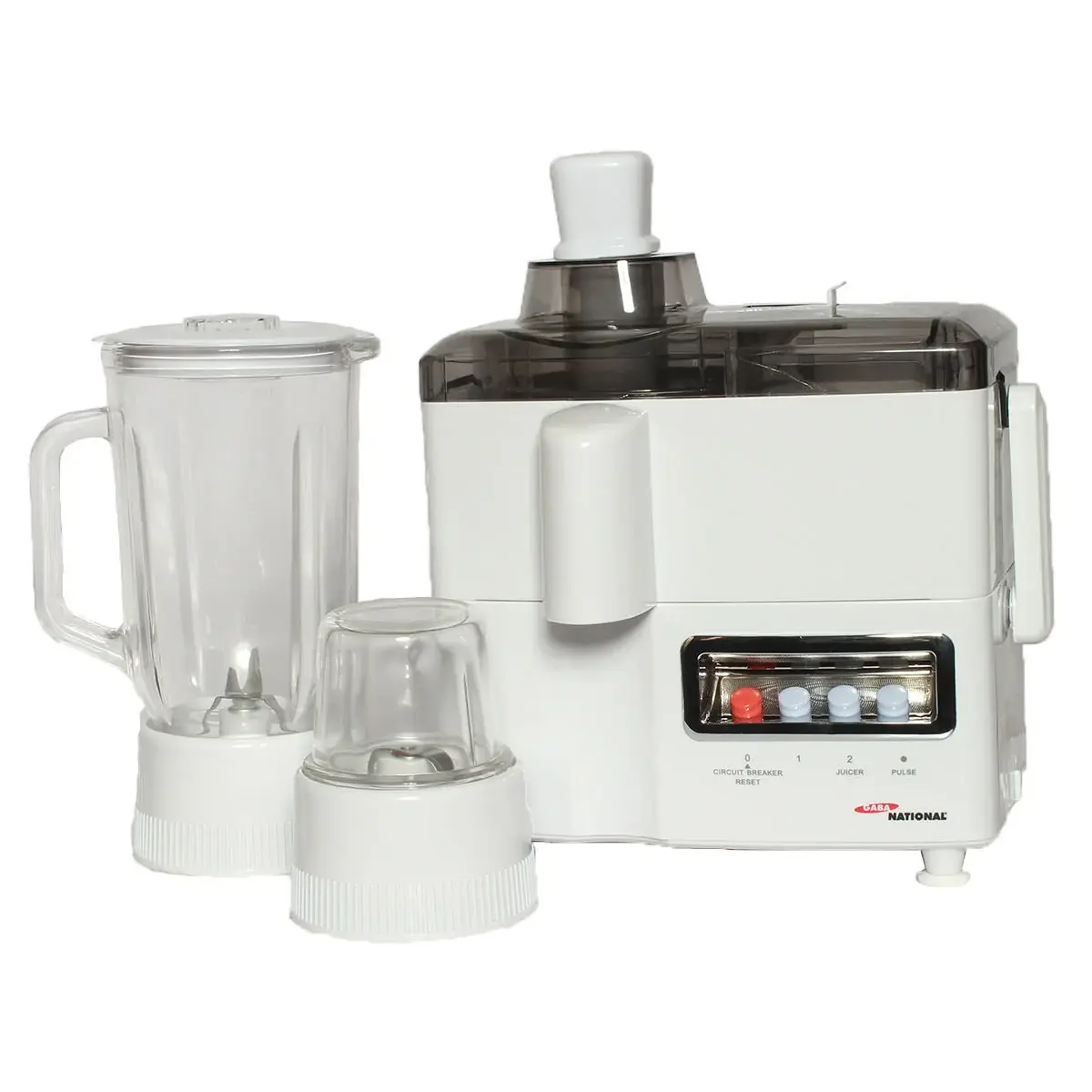 Gaba National 3-In-1 Juicer/Blender/Dry Mill, 500W, GN-1777/23