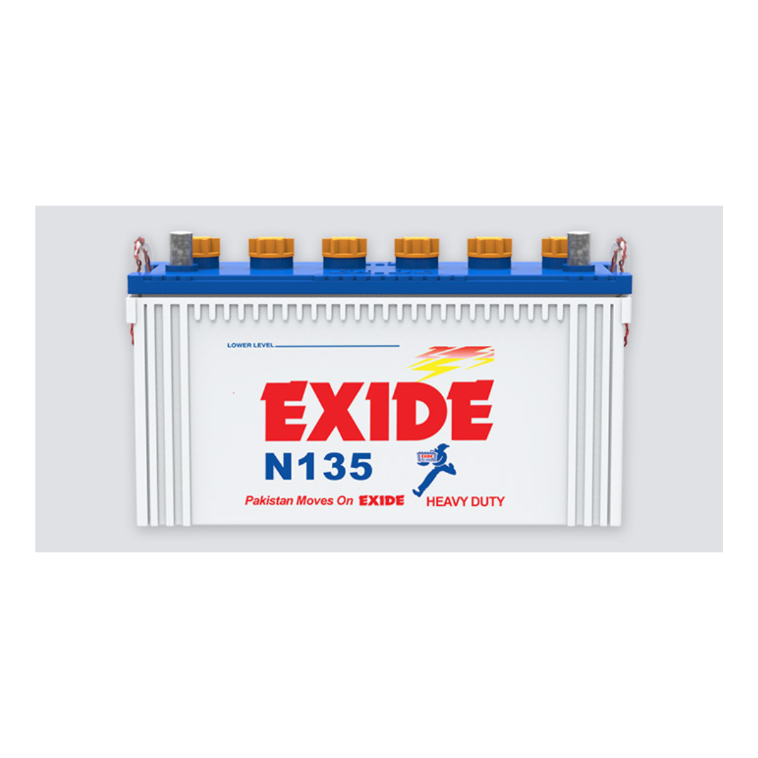 Exide | N135 Battery | 17 Plates - 100 Amperes