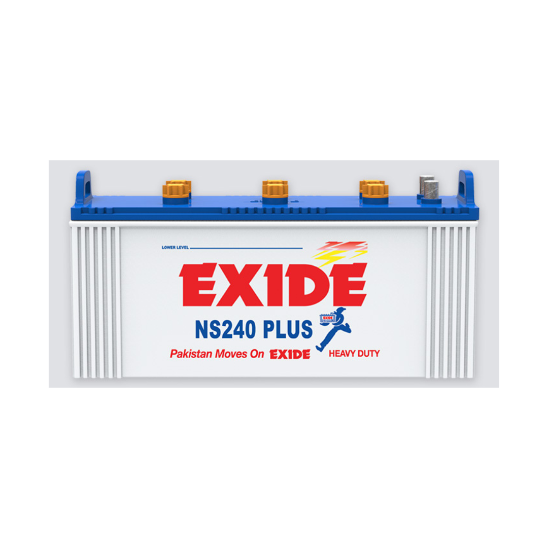 Exide | NS240Plus Battery | 27 Plates – 180 Amperes