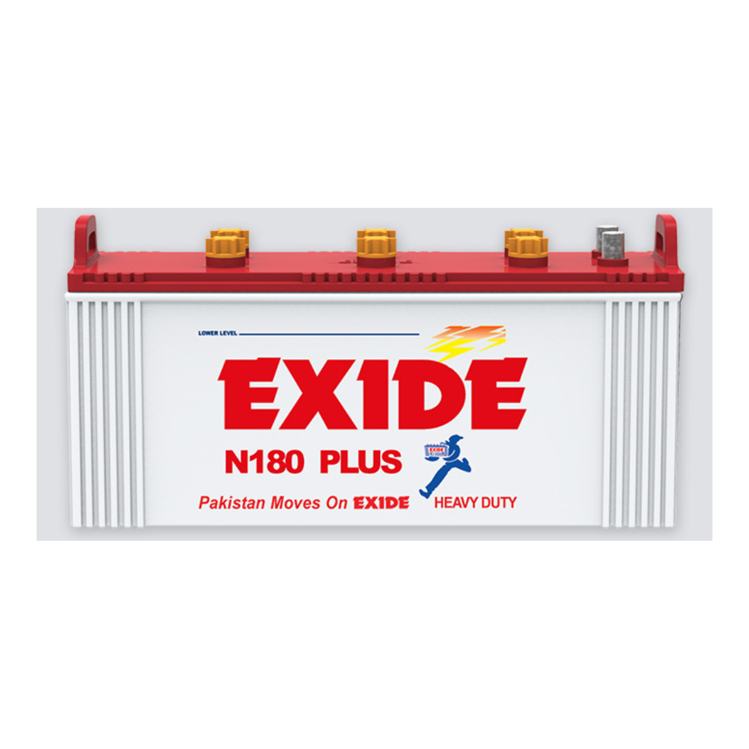 Exide | N180Plus Battery | 21 Plates – 130 Amperes