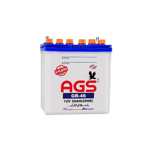 AGS | GR 46 Battery | For 600cc To 800cc vehicles