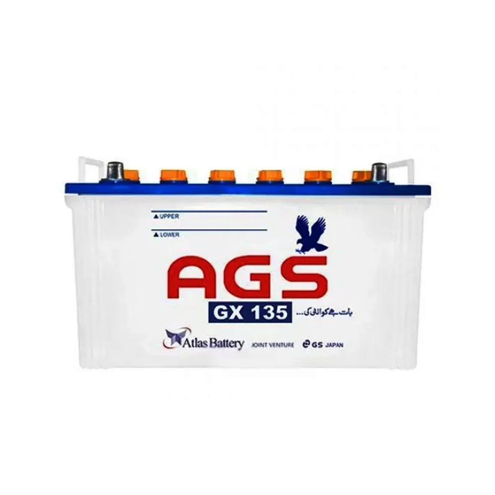 AGS | GX 135 Battery | 19 Plates 105 Ampere