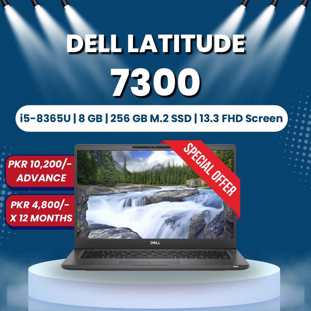 Dell Latitude 7300 Laptop | i5-8365U | 8 GB | 256 GB M.2 SSD | 13.3 FHD Screen