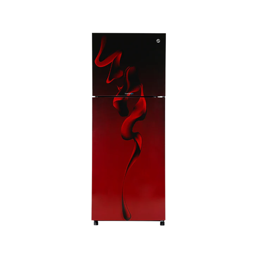 PEL 2550GD Refrigerator Curved Glass Door