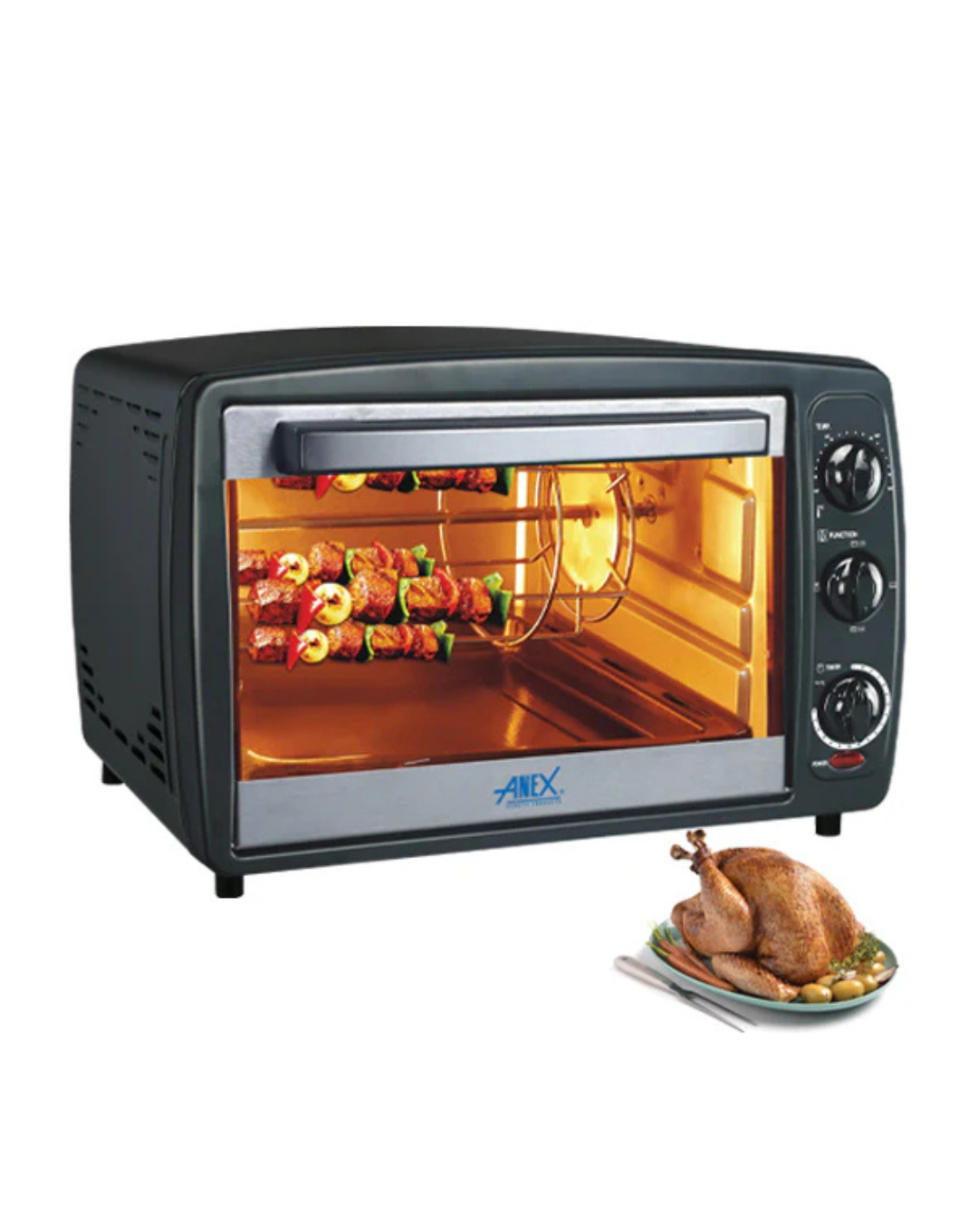 Anex | AG-1065EX | Oven Toaster With Bar B Q Grill