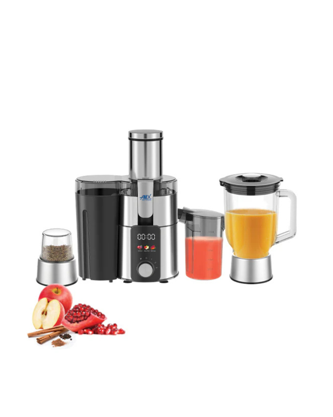Anex | AG-195 | Deluxe Juicer Blender Grinder