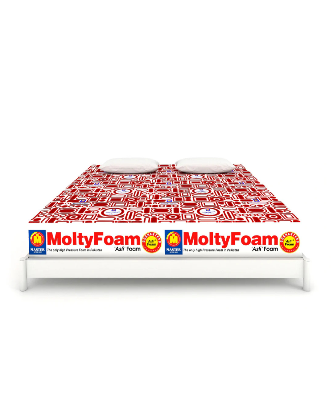 Master MoltyFoam Mattress | Single Bed 78*42 inch | 4″ Height