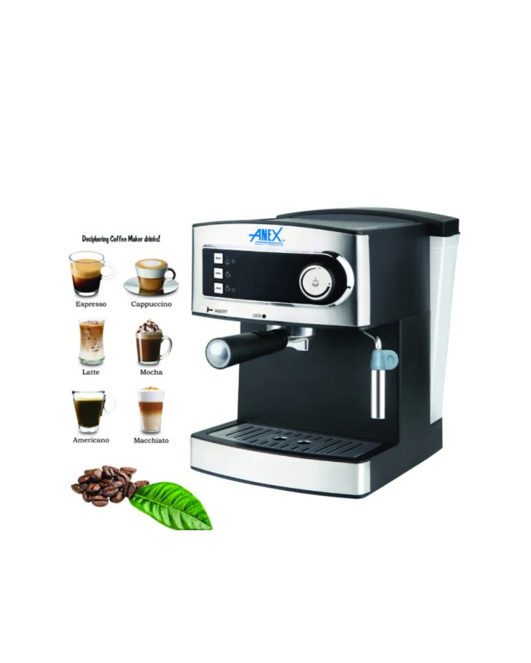 Anex | AG 826 | Deluxe Coffee Maker