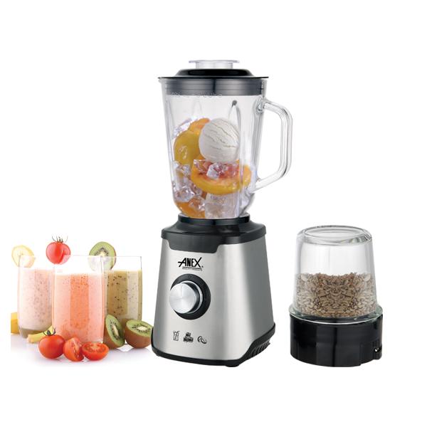  Anex | AG-6130 | SS Body,Glass Jug & Grinder 2in1 (PC)