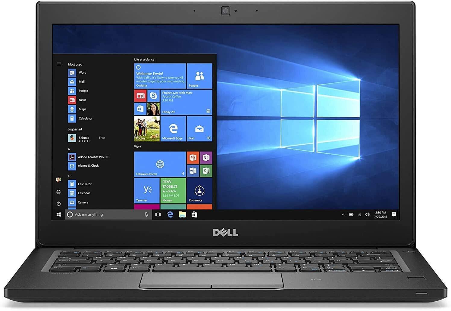 Dell Latitude 7280 Laptop | i7-6600U | 8 GB | 256 GB M.2 SSD | 12.5"HD Screen