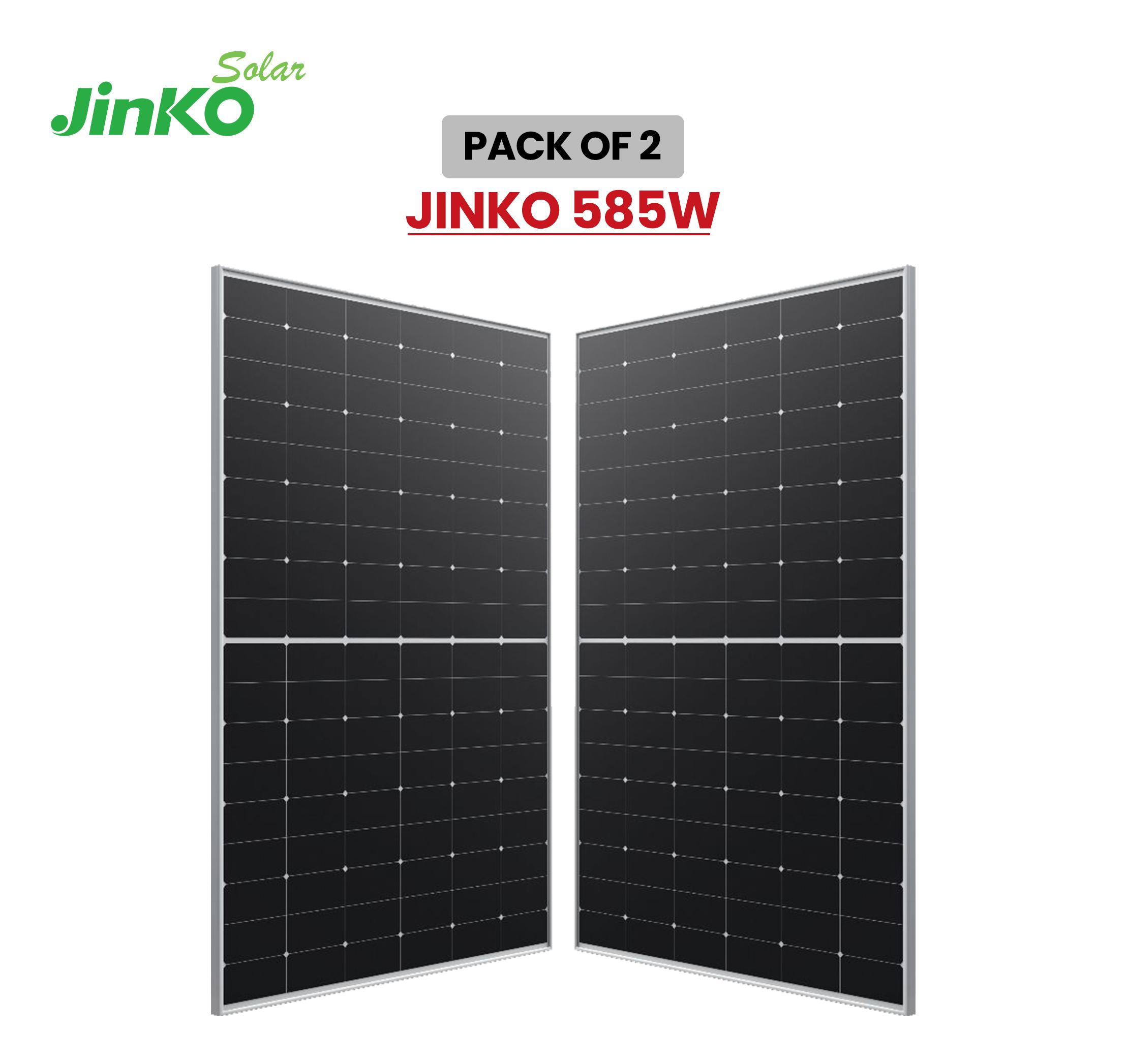 Jinko 585w Solar Panel (Pack Of 2)