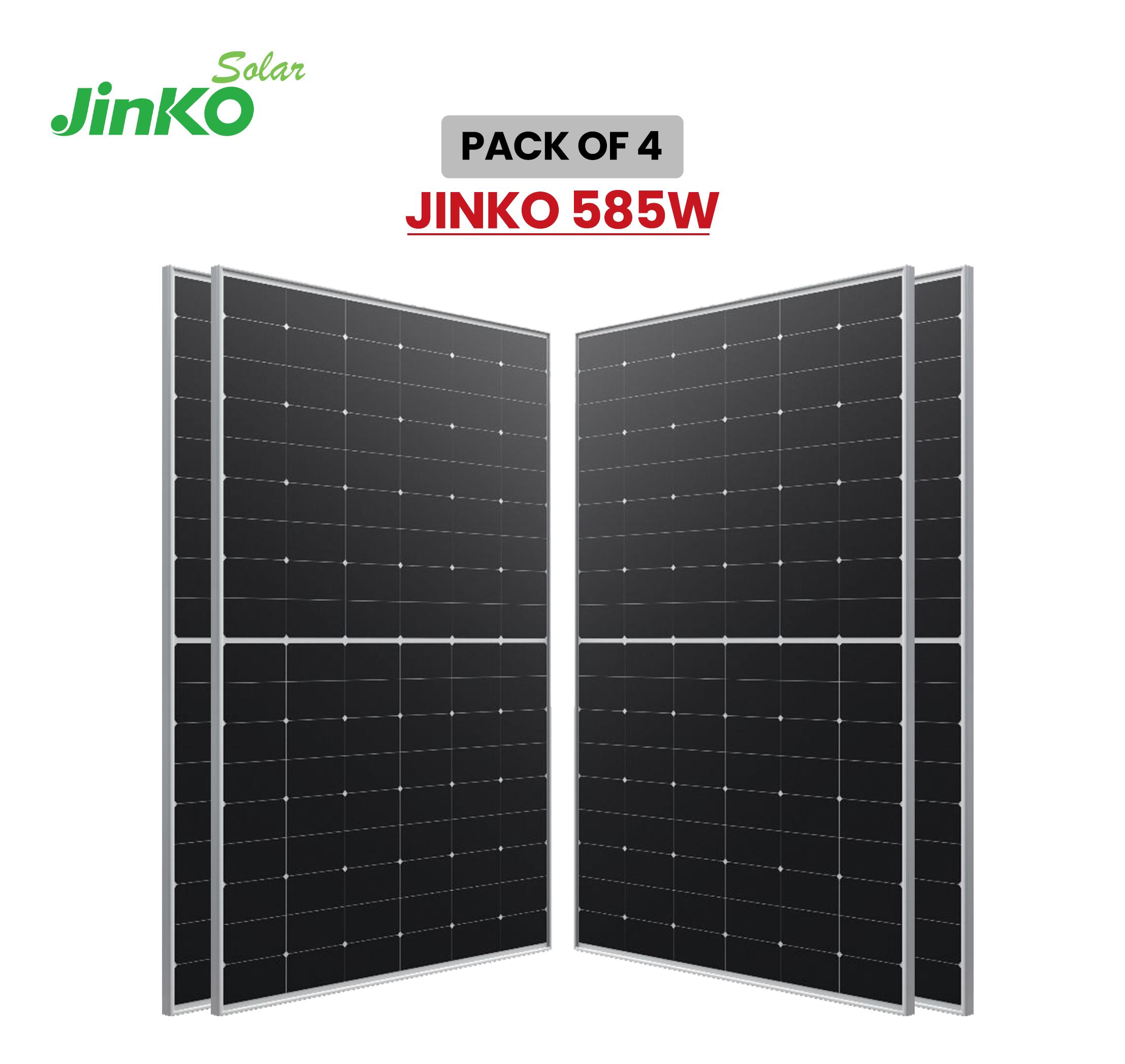 Jinko 585w Solar Panel (Pack Of 4)