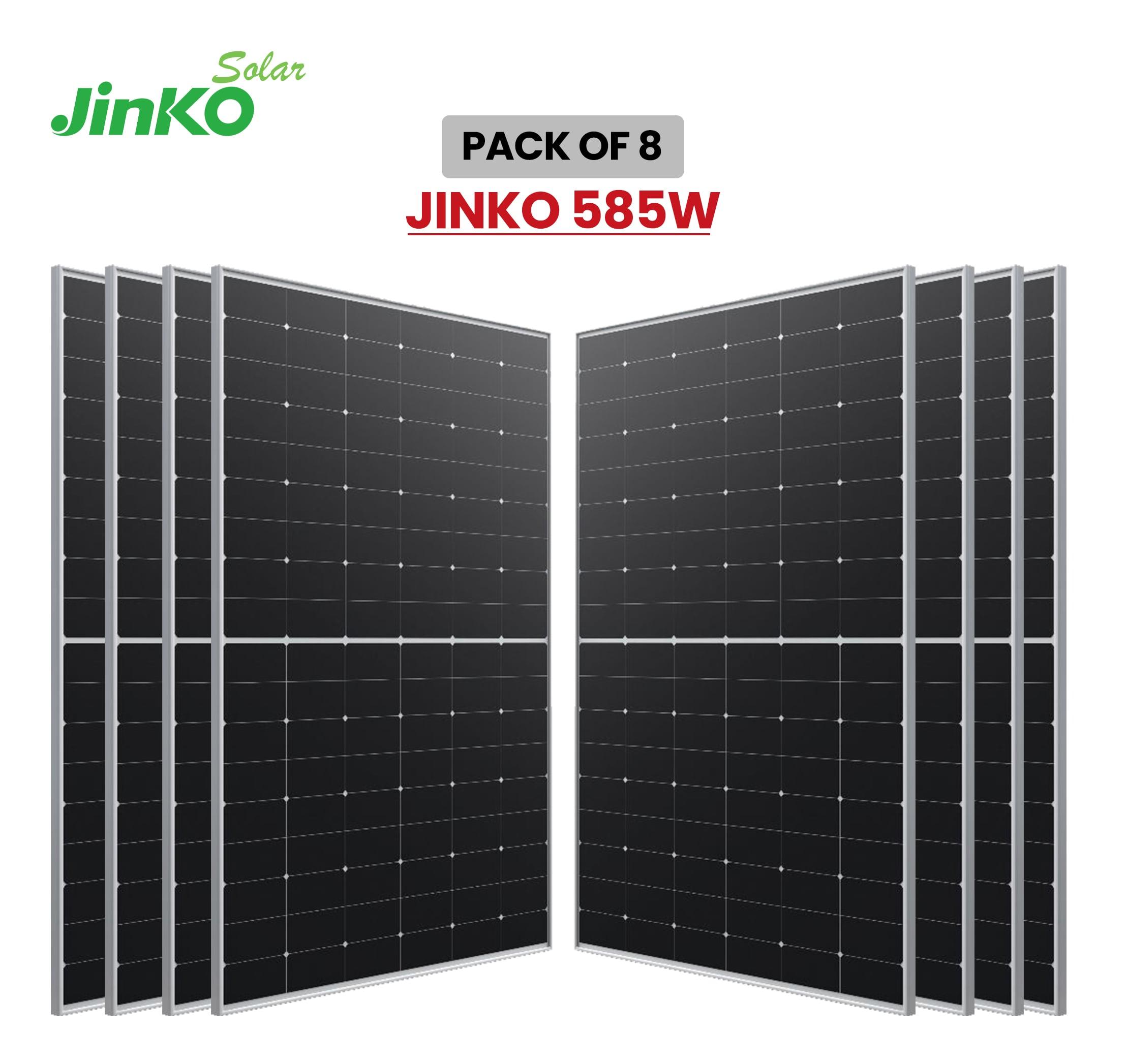 Jinko 585w Solar Panel (Pack Of 8)