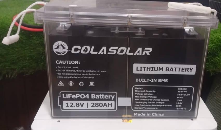 Zynergy 12Volt 280ah Lithium Battery