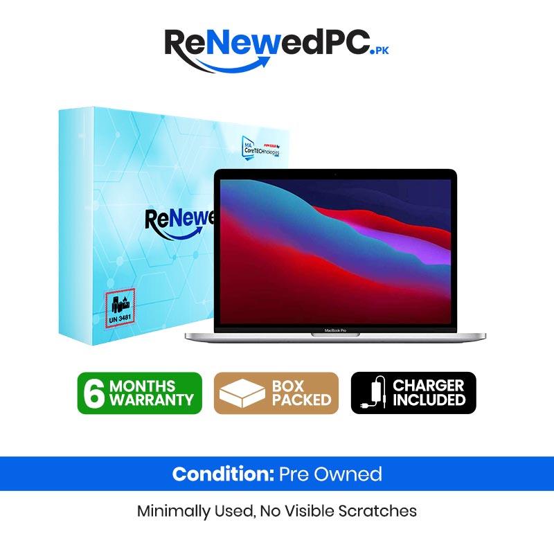 Apple MacBook Pro 2020 (Used) Intel Core i5 8/256 | 637 Cycles | Space Grey - Code: RNMB0013 | Renewed Pc