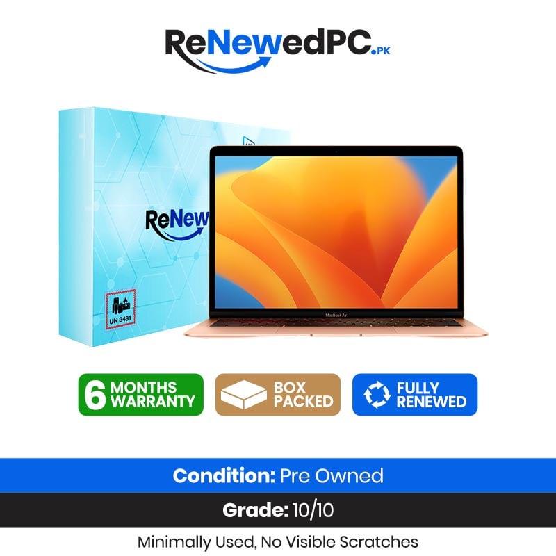 Apple MacBook Air 2020 (Used) Intel Core i7 16/512 | 447 Cycles | Rose Gold - Code: RNMB0010 | Renewed Pc