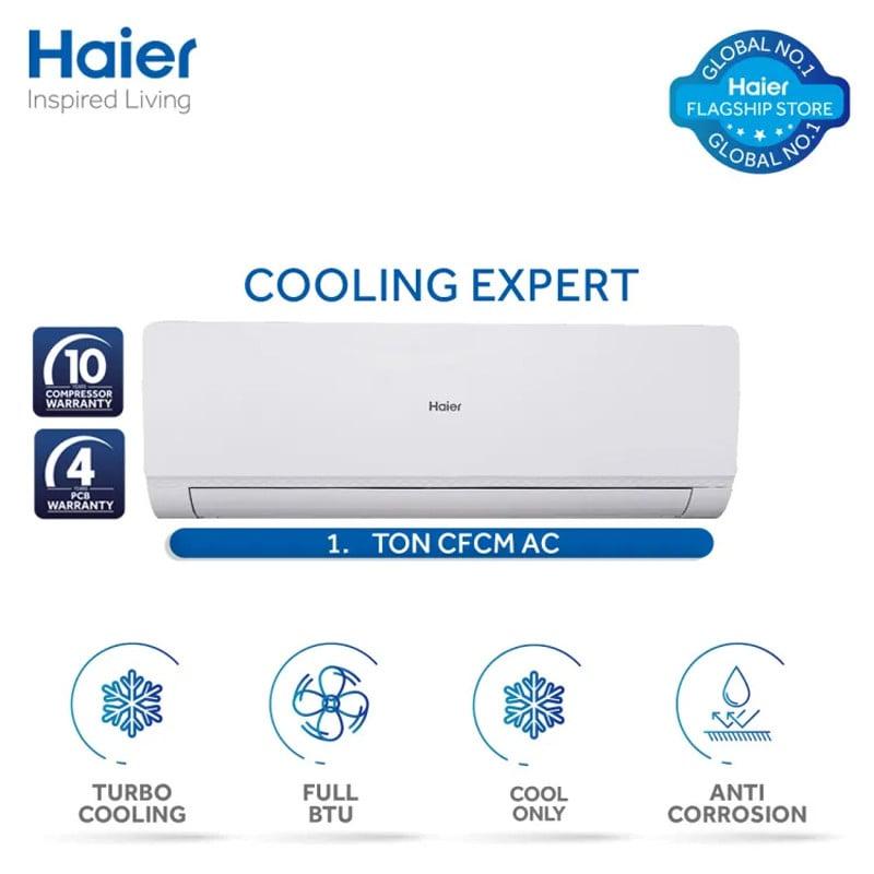 Haier | HSU-12CF 1 Ton | Non Inverter Air Conditioner