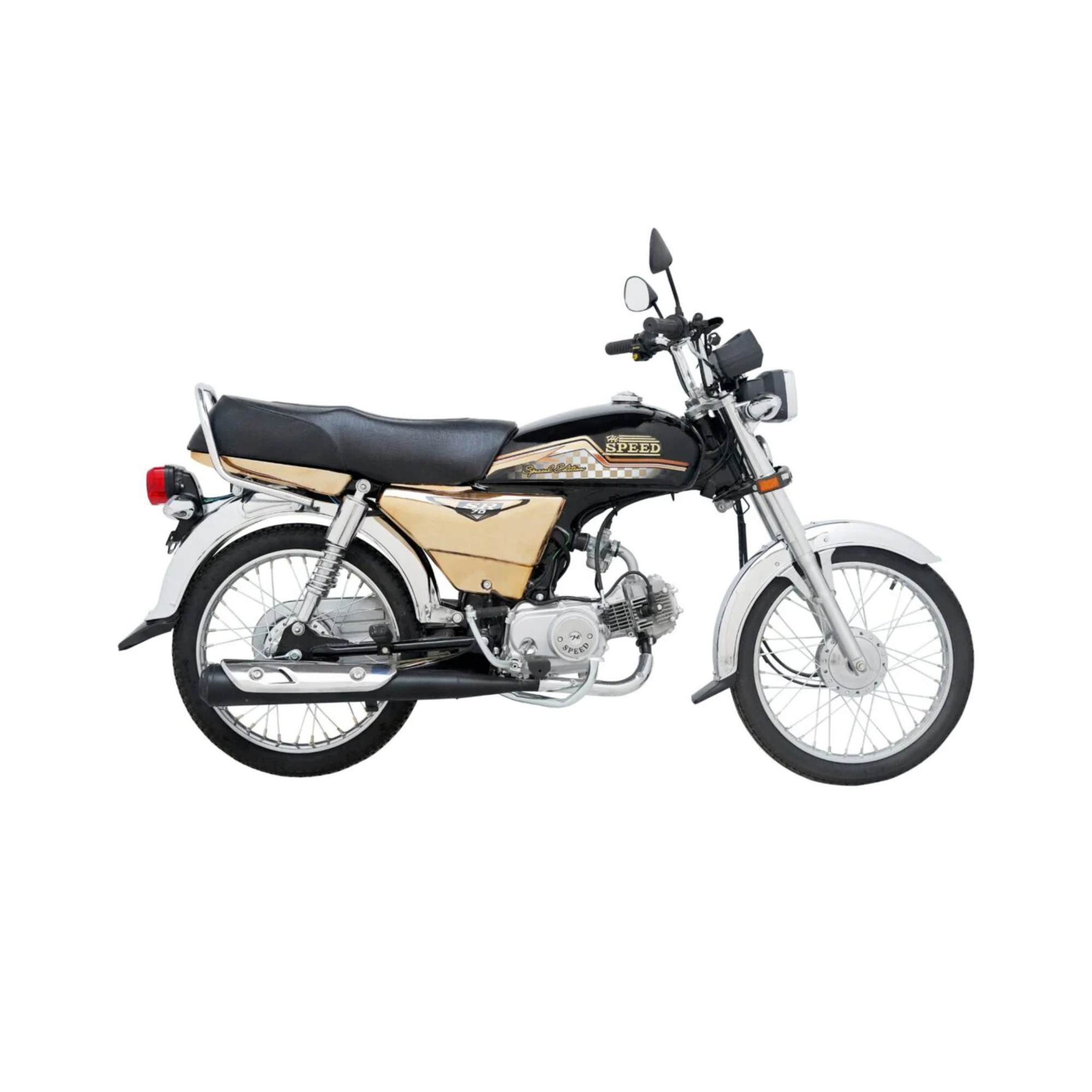 Hi-Speed | 70 CC  | Motorbike (Gold Edition)