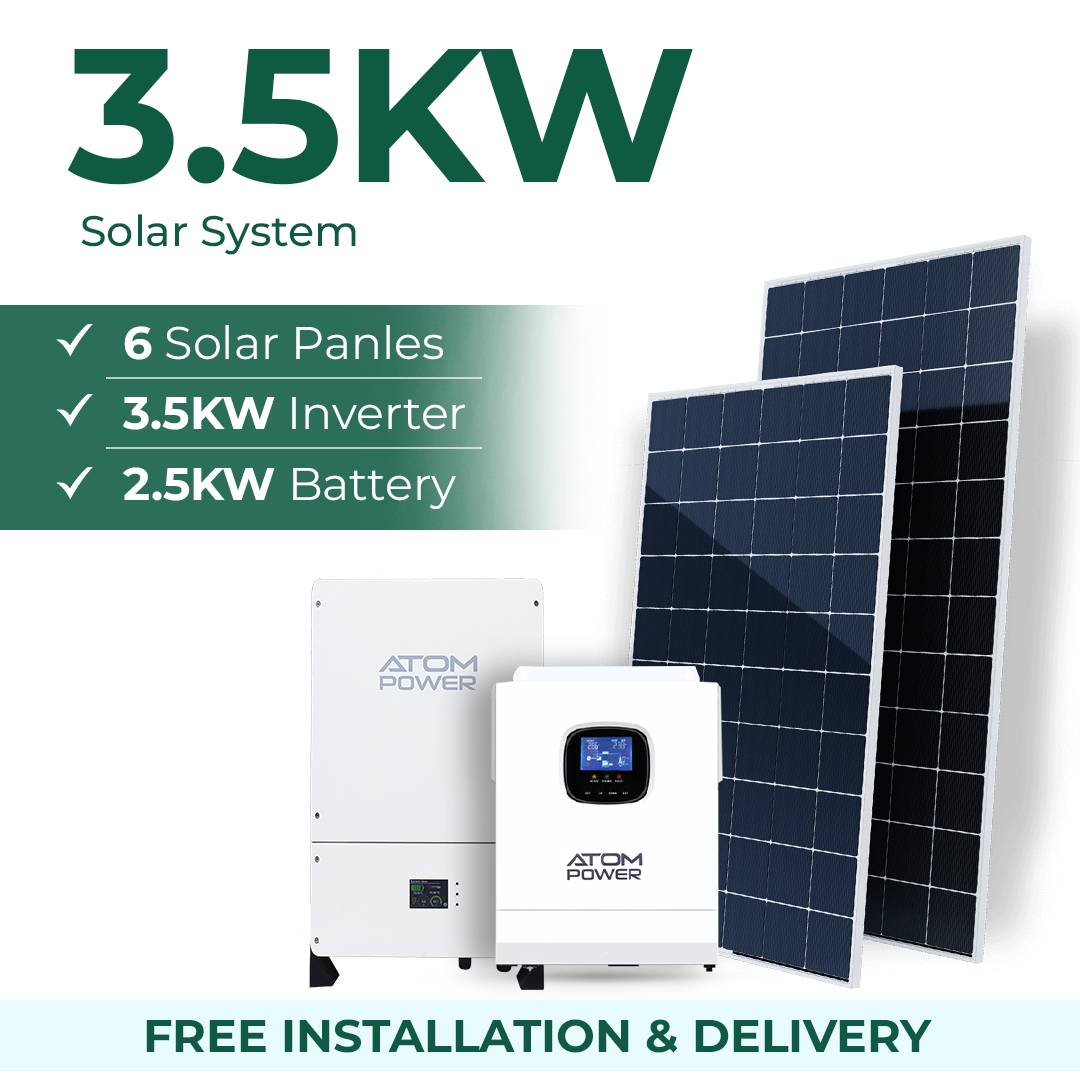 Atom Power 3.5KW Complete Solution