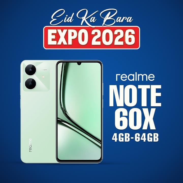 Realme Note 60x | 4GB-64GB