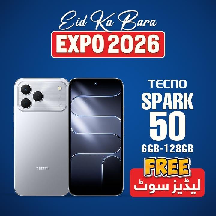 Tecno Spark 50 | 6GB-128GB |
